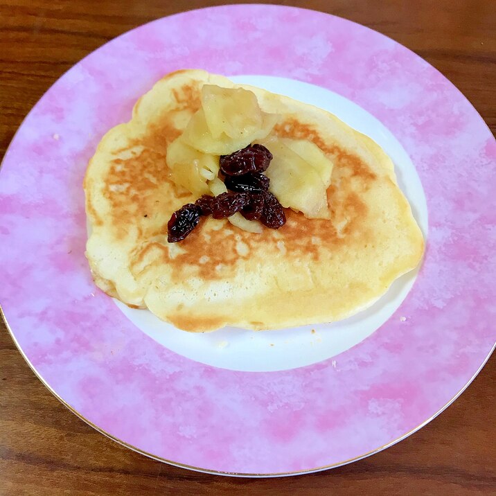焼きりんごレーズンのパンケーキ レシピ 作り方 By 水玉模様 楽天レシピ 焼きりんごレーズンのパンケーキ レシピ 作り方 By 水玉模様 楽天レシピ